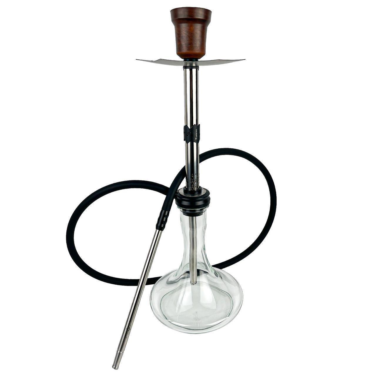 Кальян Embery Equal Silver Black Craft Clear