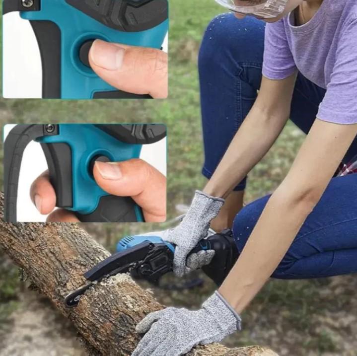 Мини-пила аккумуляторная Domotec 6" 24V в кейс с 2 АКБ Синий (2104618704) - фото 14 Мини-пила аккумуляторная Domotec 6" 24V в кейс с 2 АКБ Синий (2104618704) - фото 14