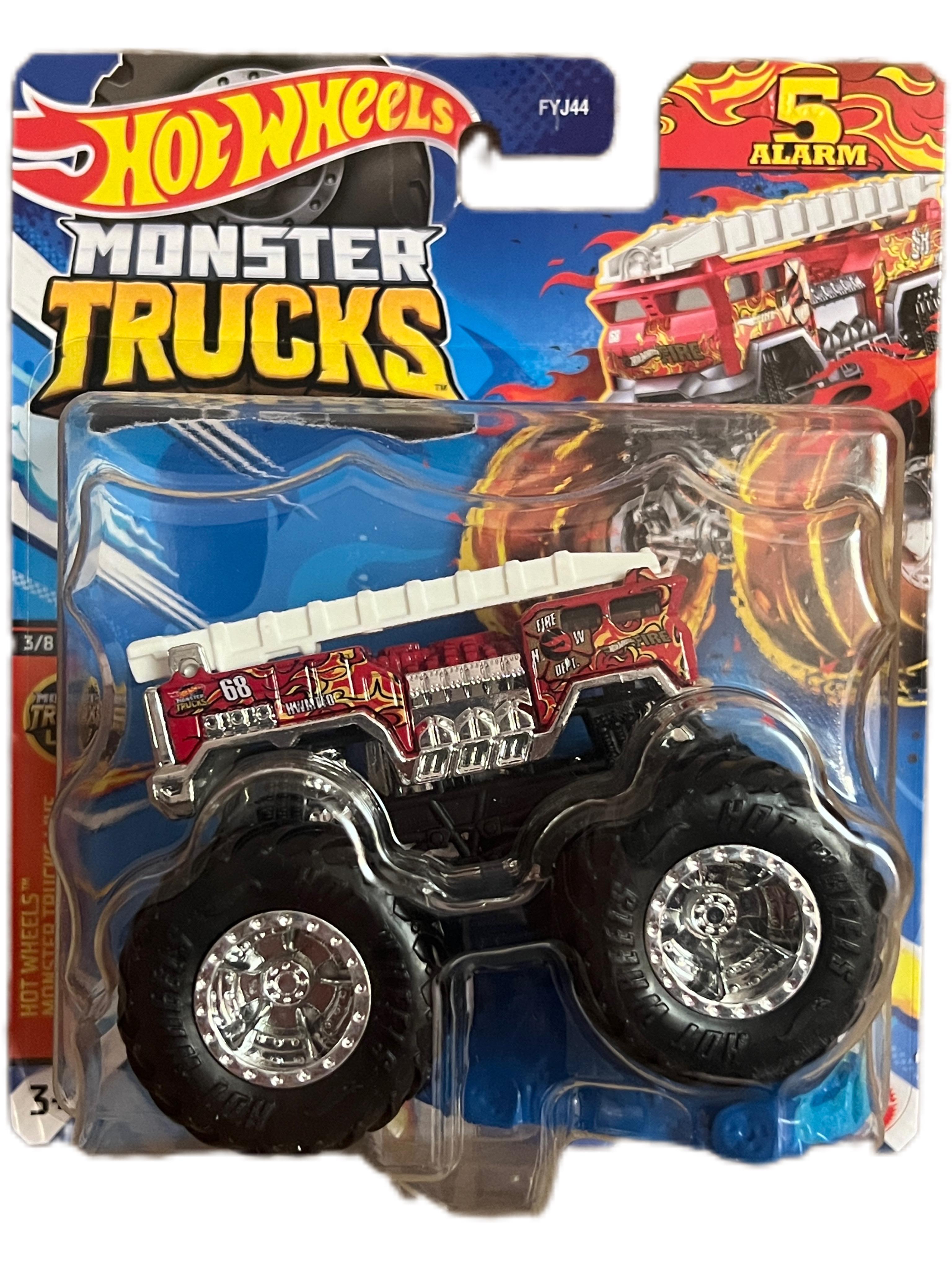 Игрушка-внедорожник Hot Wheels Monster truck Live 5 Alarm (13919547)