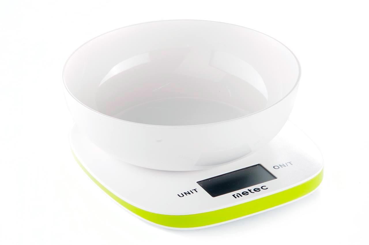 Весы кухонные Metec 5 кг 190x210 мм 1,6 л 2AAA (700220)
