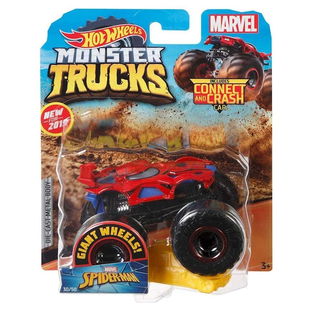 Машинка-внедорожник Hot Wheels Monster Trucks Spider Man FYJ83-28 (149972)