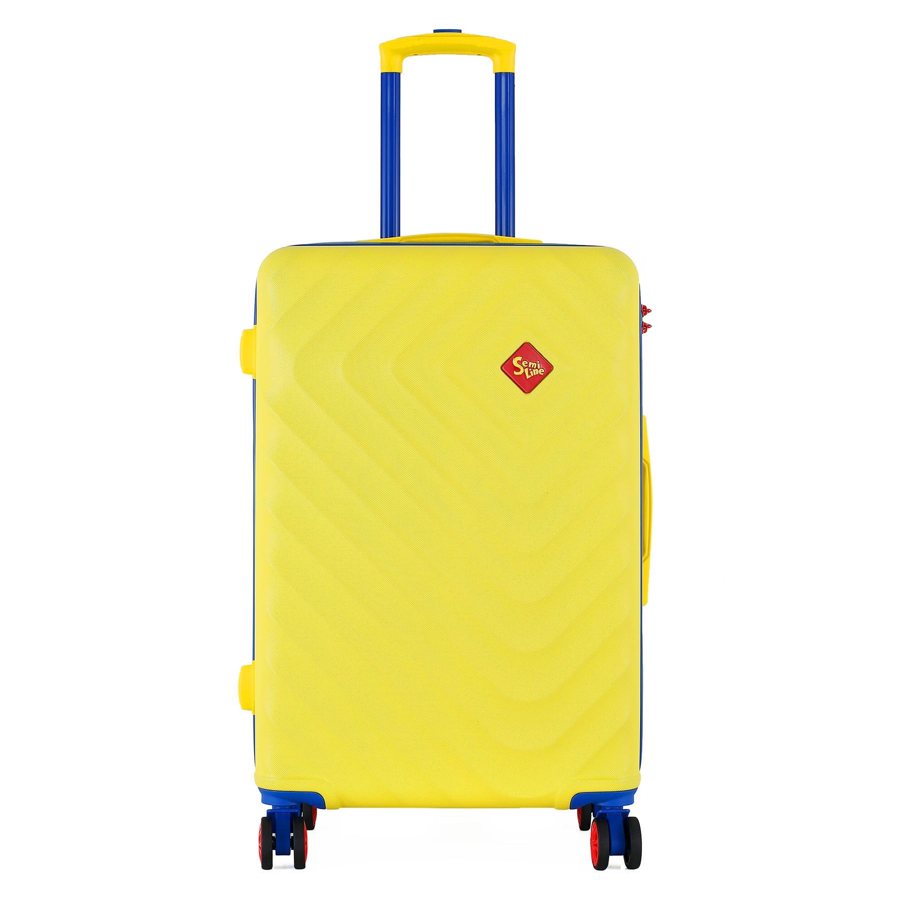 Валіза SEMI LINE 24" M Yellow (T5801-2) - фото 2 Валіза SEMI LINE 24" M Yellow (T5801-2) - фото 2