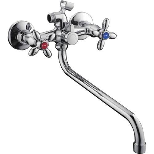 Змішувач для ванної Frap H27 F2227-2 1033742 двовентильний Хром (102315) Змішувач для ванної Frap H27 F2227-2 1033742 двовентильний Хром (102315)