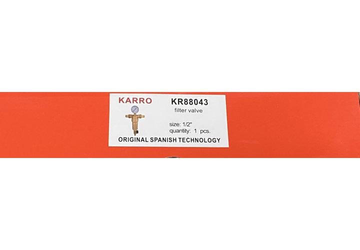 Фільтр самоочисний Karro Super KRF88043 для гарячої води 1/2" - фото 4