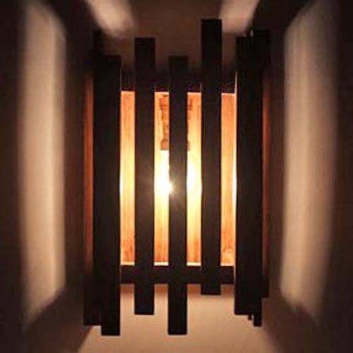 Світильник настінний з дерева Ашфлет Венге (БРА-005512)