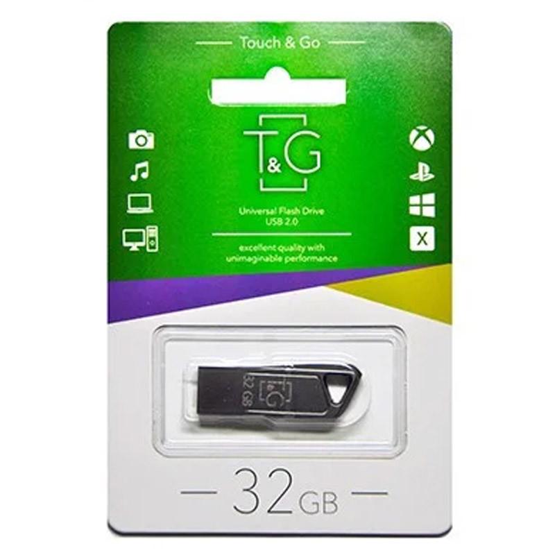 Флеш-драйв USB Flash Drive T&G 114 Metal Series 32GB Черный (00000040479_1)