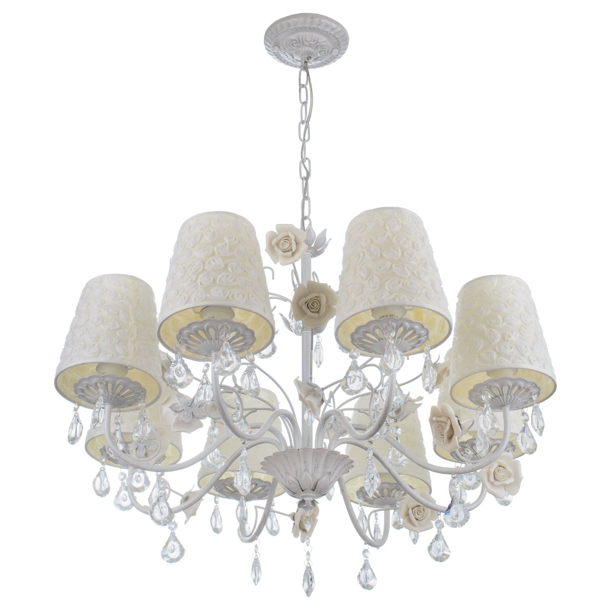 Люстра Brille BCL-726S/8 E14 White (23-546) - фото 1 Люстра Brille BCL-726S/8 E14 White (23-546) - фото 1