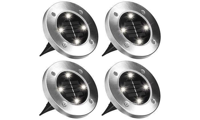 Світильник на сонячній батареї Solar Disk Lights 12 шт.