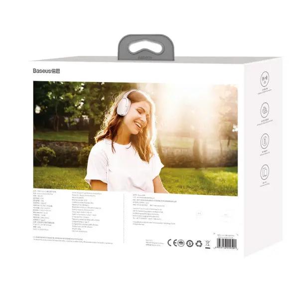 Наушники беспроводные BASEUS Encok Wireless D02 Pro Bluetooth White (NGTD010302) - фото 15