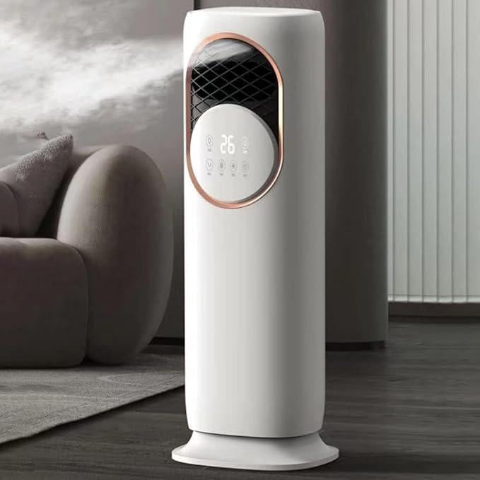 Напольный кондиционер-обогреватель DOMOTEC MS-1630 3в1 электрический с поворотом на 90° и функцией увлажнения