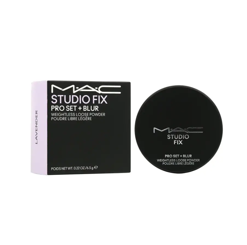 Пудра для обличчя фіксуюча розсипчата MAC’s Studio Fix Pro Set/Blur Loose Powder відтінок Lavender 6,5 г