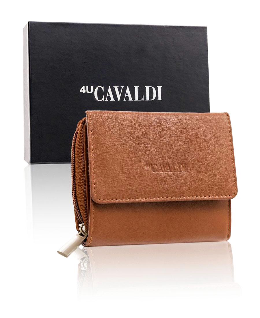Кошелек женский кожаный 4U CAVALDI RD-DB-09-GCL-7238 Коричневый