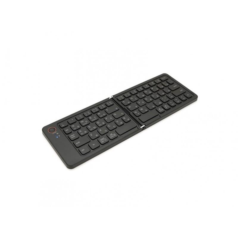 Клавиатура беспроводная Bluetooth B023 67 клавиш Eng/Pyc 280x92 мм Черный (32407388)