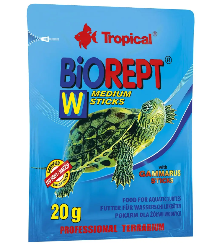 Корм для черепах Tropical палочки Biorept W 20 г (11341)