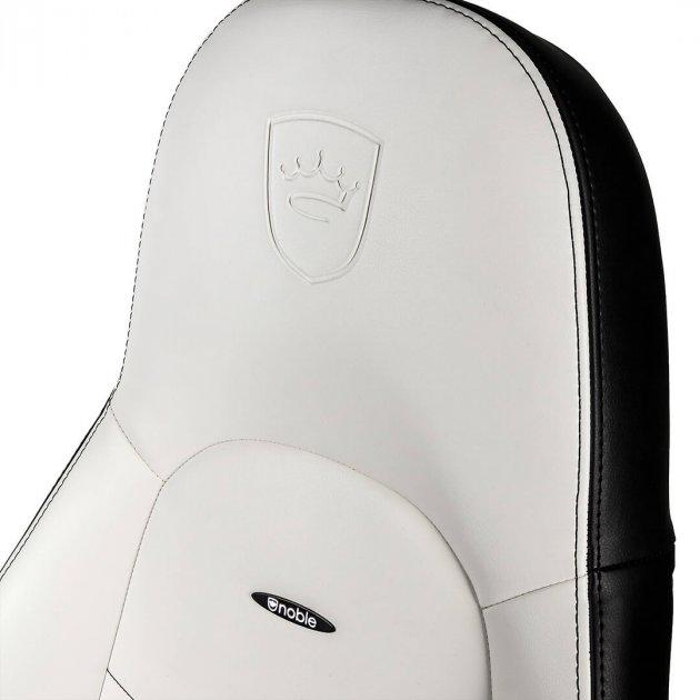 Крісло для геймерів Noblechairs Icon White/Black (10441356) - фото 5