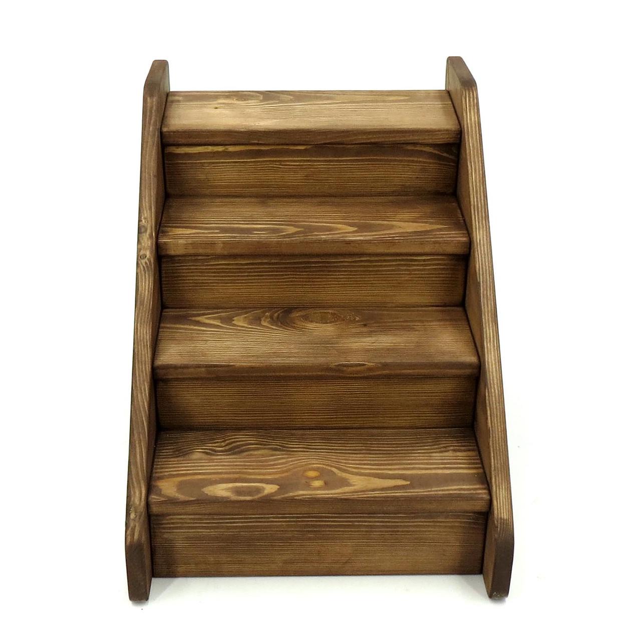 Сходи для собак з дерева Біндура Капучино (ТУС-000509) - фото 5 Сходи для собак з дерева Біндура Капучино (ТУС-000509) - фото 5