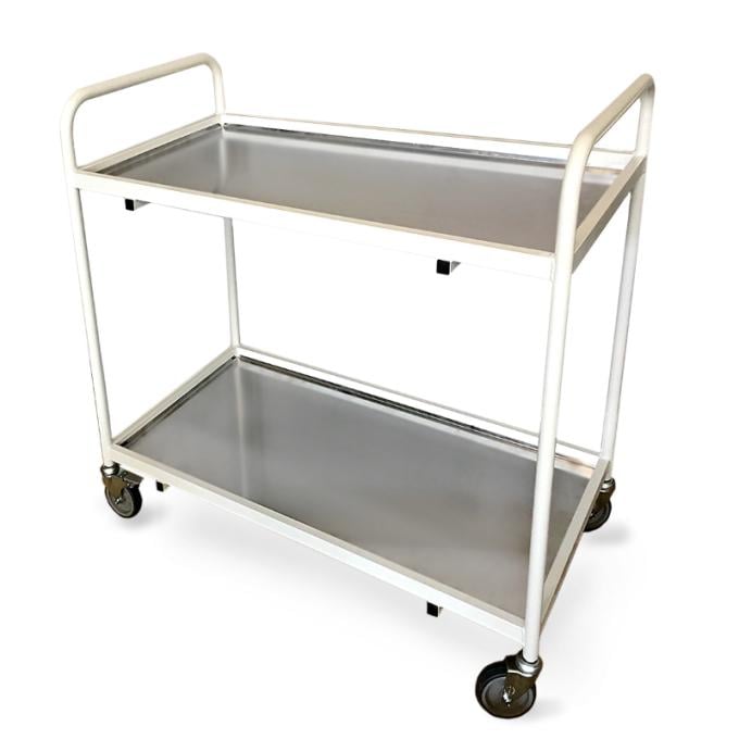 Візок для перевезення їжі ОМЕГА ТППн з полицями з нержавіючої сталі