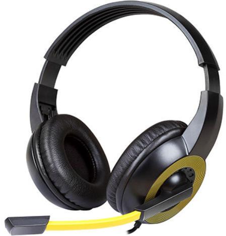 Гарнітура Gemix HP-661MV Чорно-жовтий (7420189) - фото 5