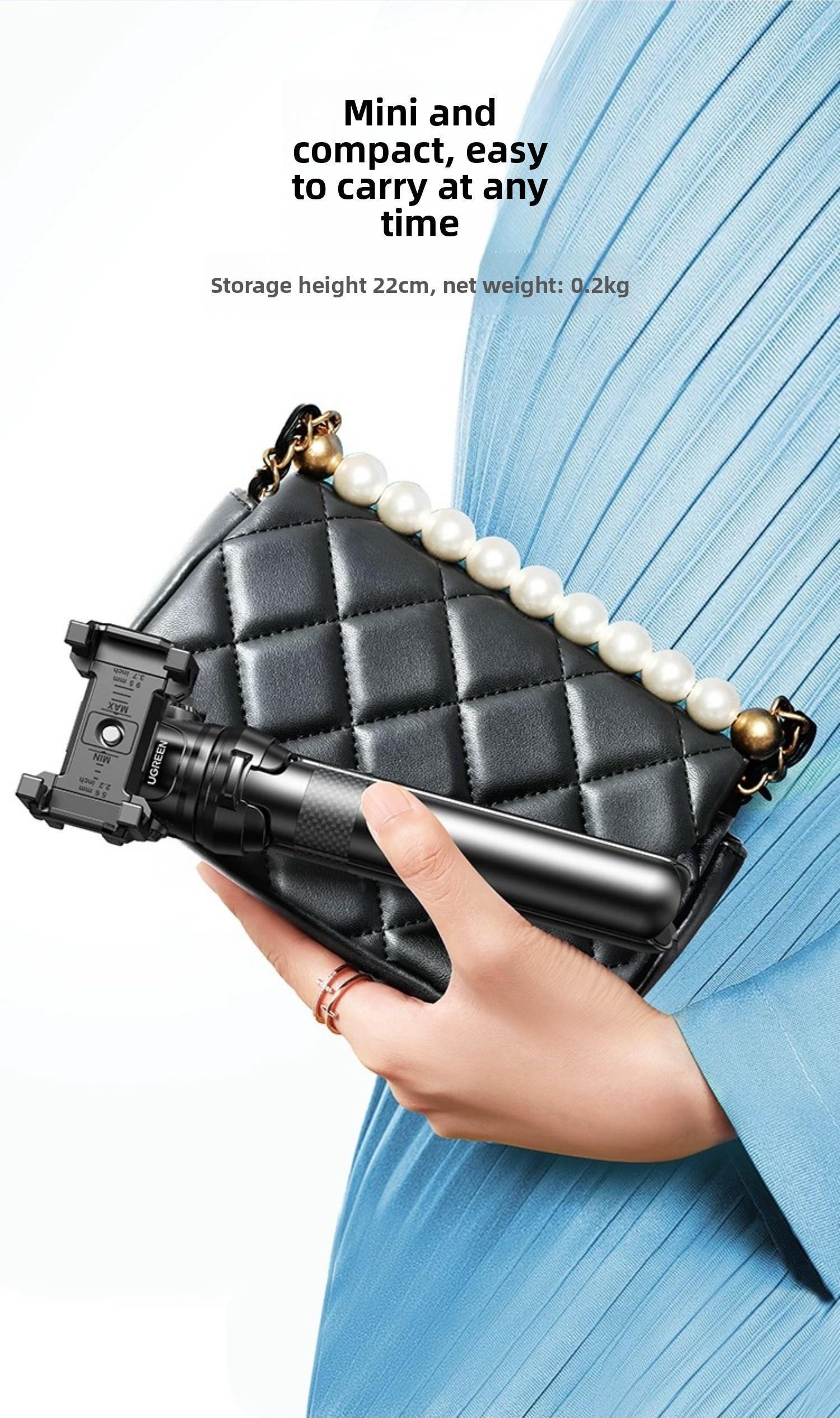 Монопод штатив Ugreen 15-37 см телескопический алюминиевый (25711) - фото 12 Монопод штатив Ugreen 15-37 см телескопический алюминиевый (25711) - фото 12