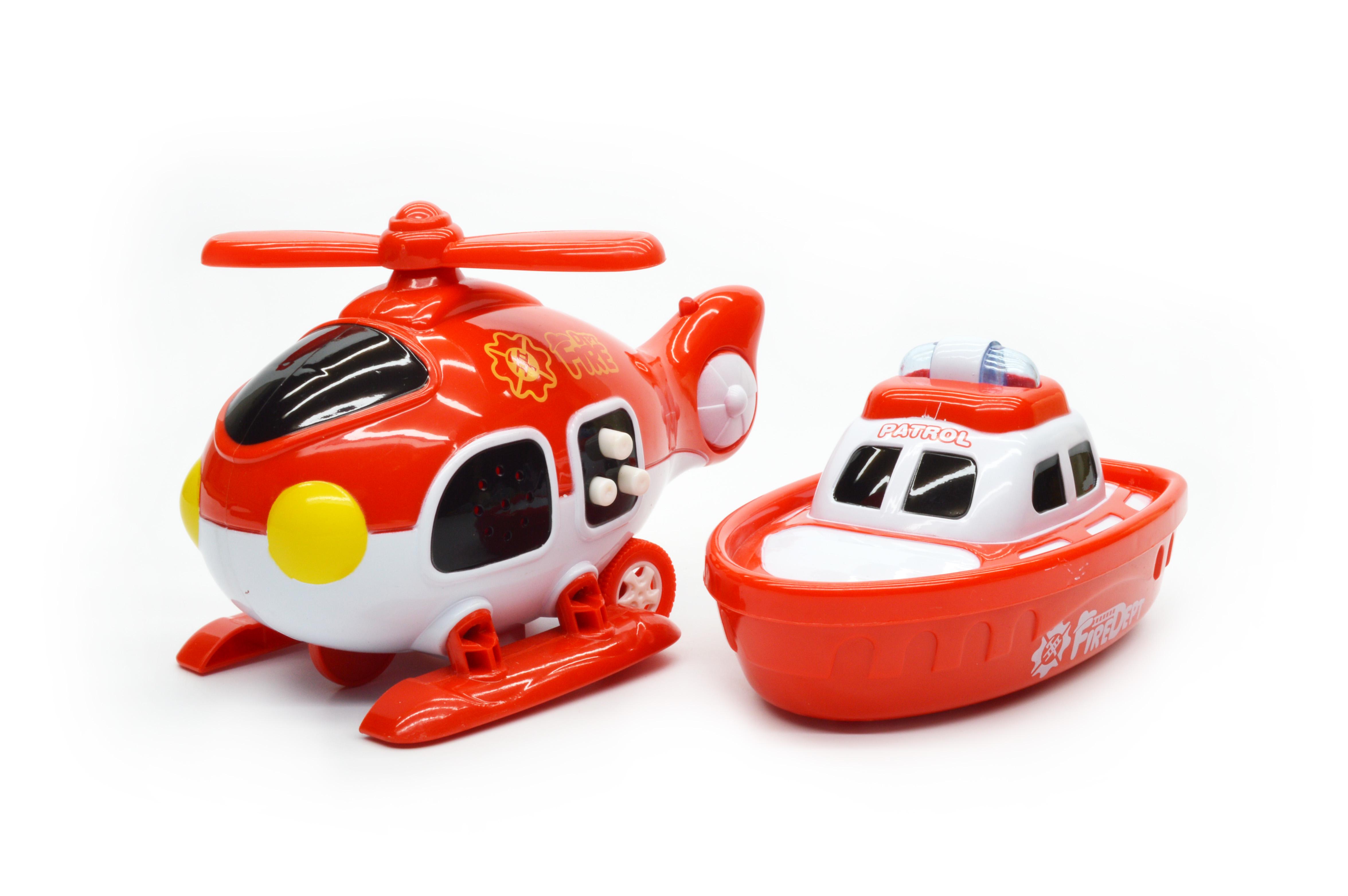 Набор транспорта Вертолет и Катер