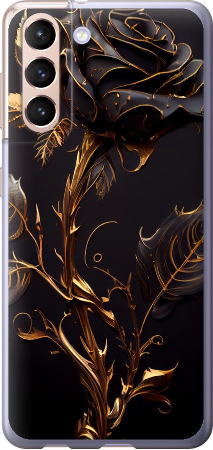 Чехол на Samsung Galaxy S21 Роза 3 (5552t-2114-42517)