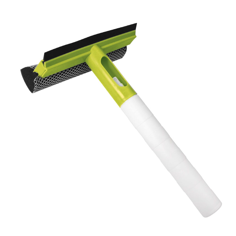 Швабра для вікон та згону води York з розпилювачем Салатовий