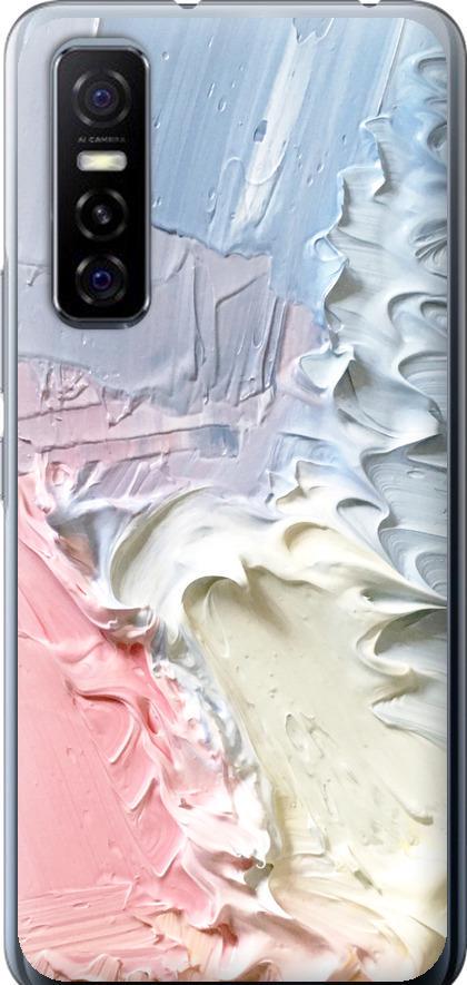 Чехол на Vivo Y73S Пастель v1 (3981u-2159-42517)