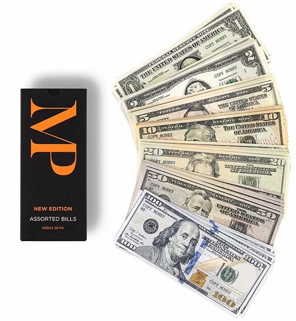 Cувенирные деньги Доллары ассорти 140 шт. (56567)