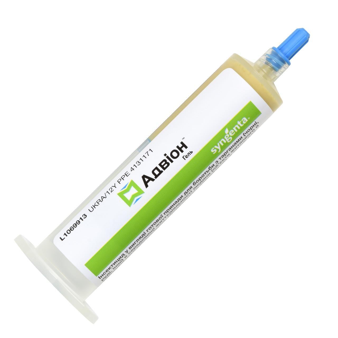 Гель від тарганів Syngenta Advion Cockroach Gel шприц 15 г (2864093436)