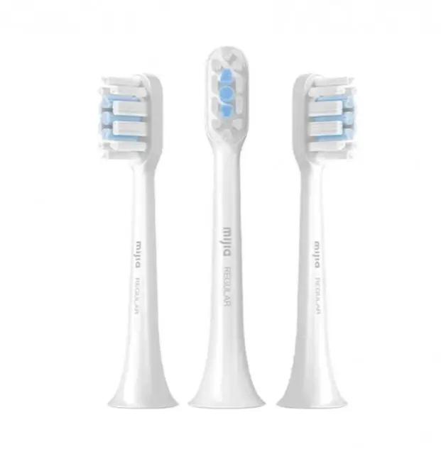 Насадка для зубной щетки MiJia Sonic Electric Toothbrush T300/T500/T500C 3 шт. White (DDYST01SKS, NUN4001CN) Насадка для зубной щетки MiJia Sonic Electric Toothbrush T300/T500/T500C 3 шт. White (DDYST01SKS, NUN4001CN)