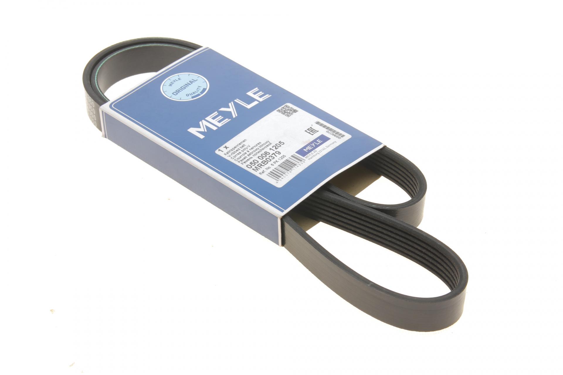 Ремень генератора Meyle Peugeot Partner 1.6 6PK1205- 050 006 1205