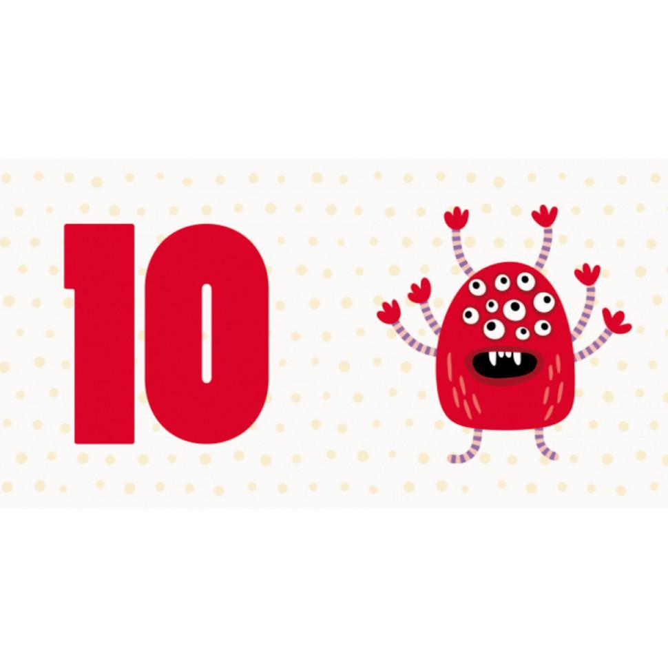 Розвиваючі пазли-половинки «Рахуємо очі монстриків» (975003) - фото 3