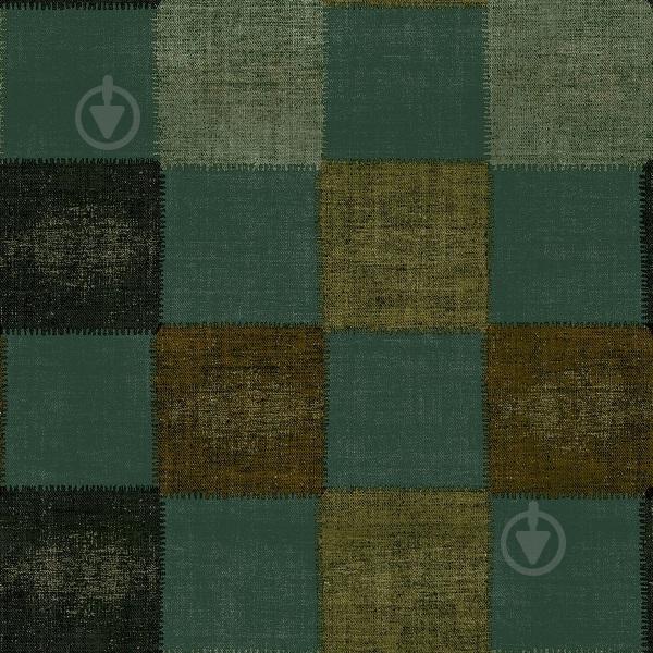 Виниловые обои на флизелиновой основе Cristiana Masi Zero 9745 Зеленый-Коричневый-Черный