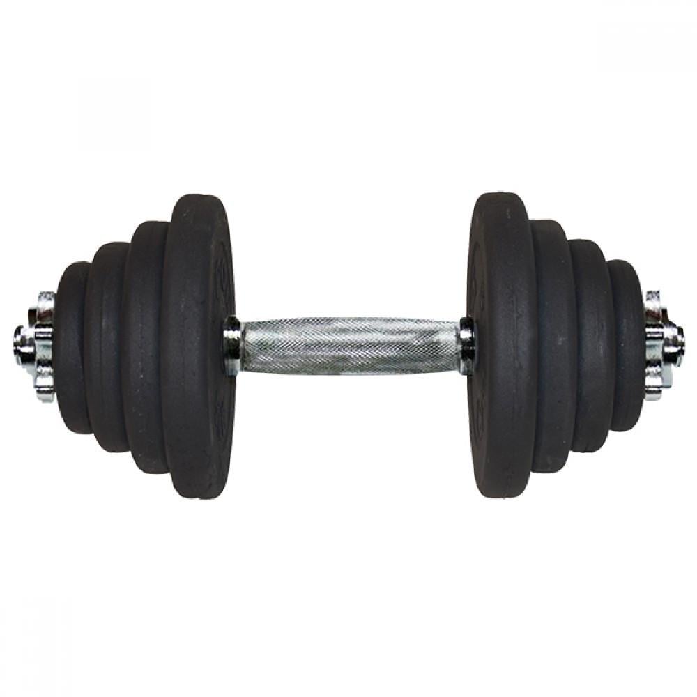 Гантель IVN набірна сталева 23,5 кг (A00316) - фото 1 Гантель IVN набірна сталева 23,5 кг (A00316) - фото 1