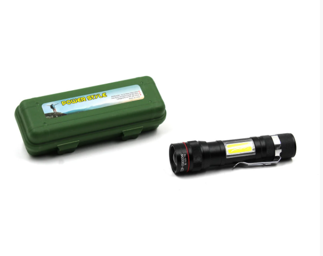 Ручной фонарь аккумуляторный BAILONG BL-520-T6 COB светодиодный с кейсом