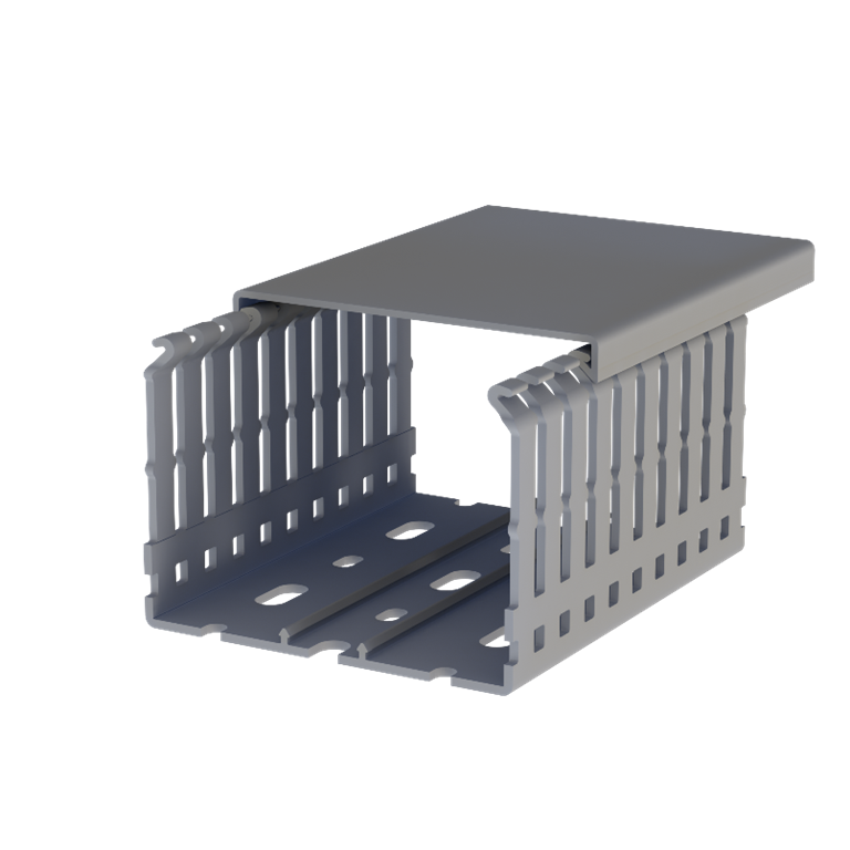 Канал кабельный Klemsan 80х60 мм KKD 8060 2 м (0.0.0.5.558060)