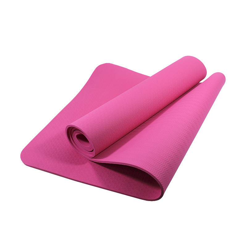 Коврик для фитнеса TPE Dobetters DBT-YG6 Розовый (1210024471)