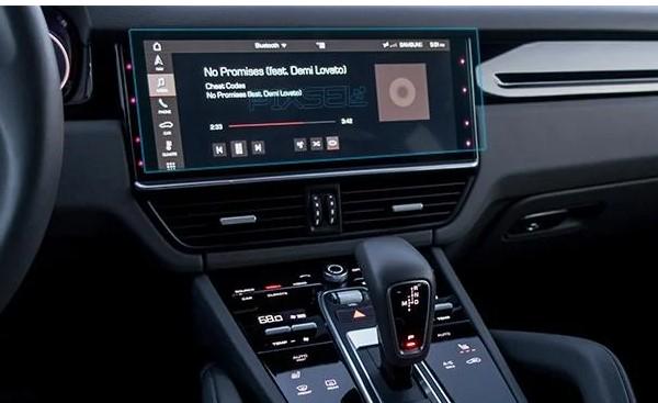Стекло защитное Pixsel гибридный глянец на монитор Porsche Cayenne 13,7“ 2017-2022