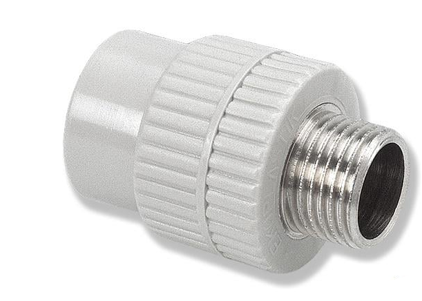 Переход с металлической наружной резьбой Wavin Ekoplastic 63 мм-2 (SZE06363XX)