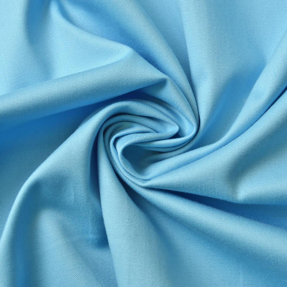 Ткань коттон-твил Голубой (11687)