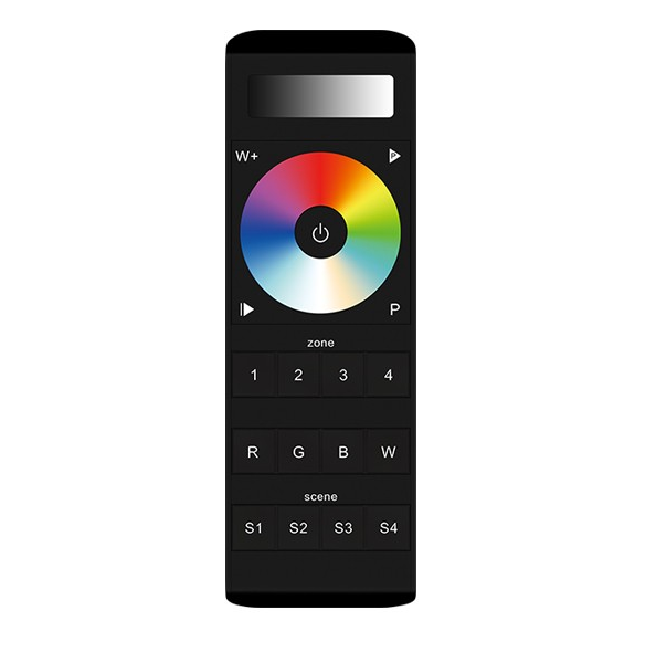 Пульт SR-2858Z4 5C RGB+CCT 4 зоны Черный (17759)
