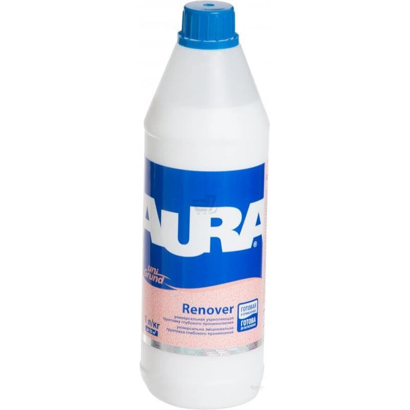 Грунтовка укрепляющая глубокого проникновения Aura Unigrund Renover 1 л (2568799742) Грунтовка укрепляющая глубокого проникновения Aura Unigrund Renover 1 л (2568799742)