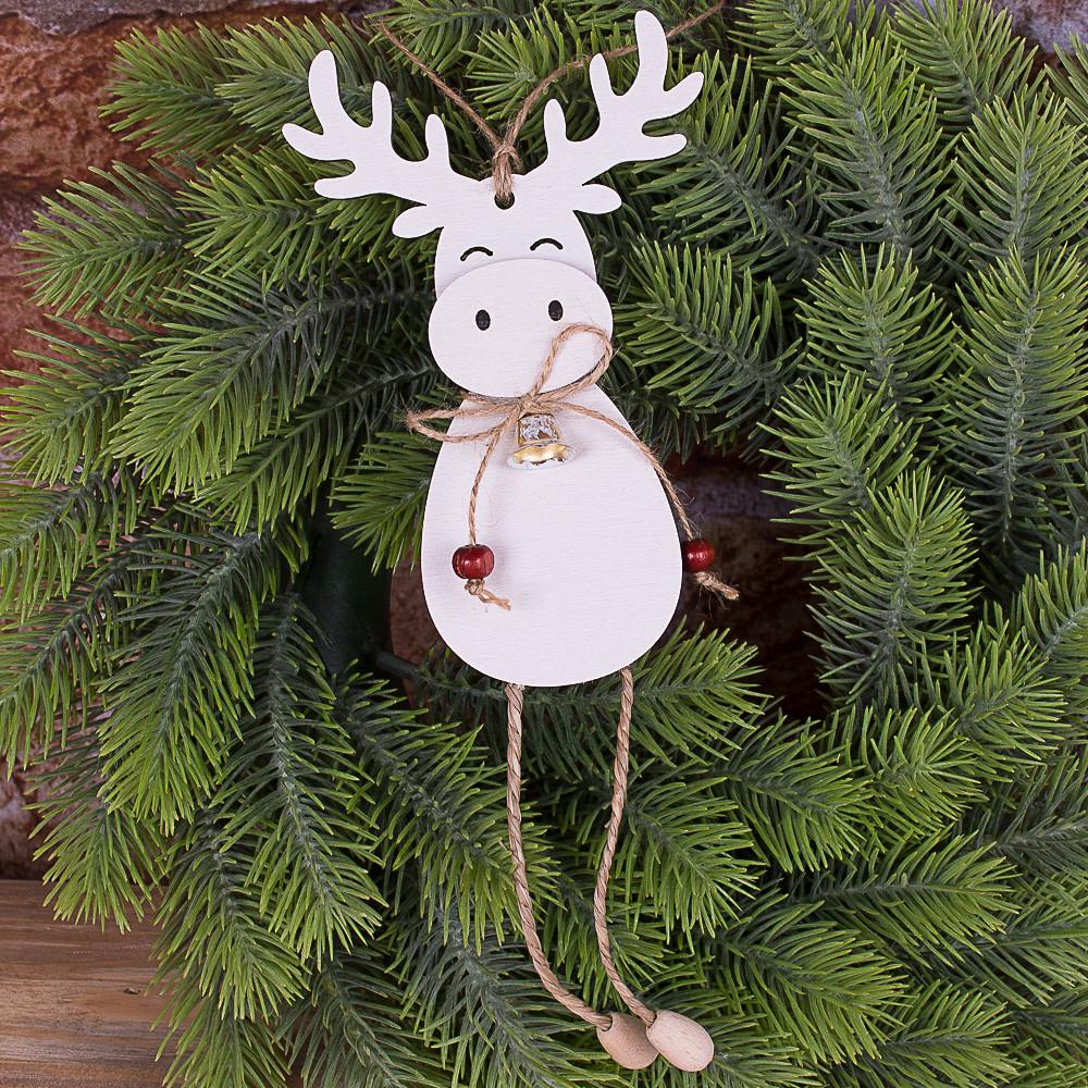 Подвеска Лось Белый (4702-2)