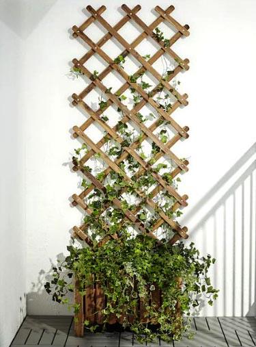 Кашпо со шпалерой из дерева Курто Мускат (КШР-001907)