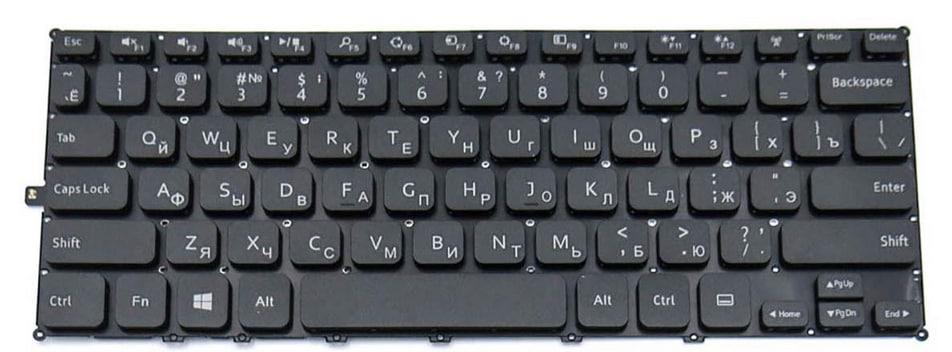 Клавіатура для ноутбука Dell inspiron 3135 3137 3138 з підсвічуванням клавіш матова (VRJC2)