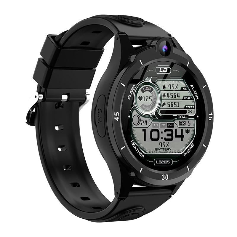 Часы детские смарт с GPS и сим картой Lemfo Y87 4G видеозвонок SOS WiFi с прослушкой Черный