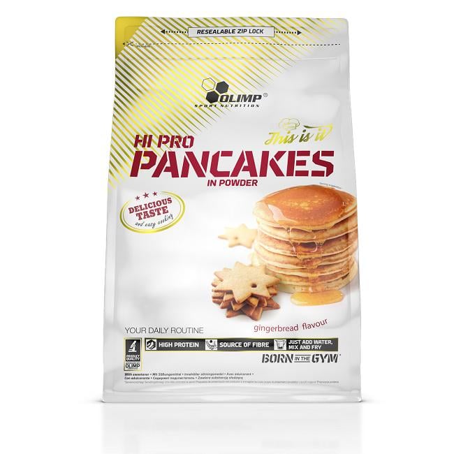 Замінник харчування Olimp Nutrition Hi Pro Pancakes 900 г 15 порцій Gingerbread