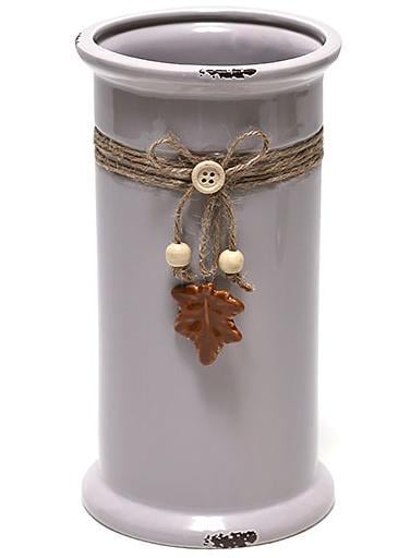 Керамическая ваза Shabby Chic 12,6 см/22,8 см Керамическая ваза Shabby Chic 12,6 см/22,8 см