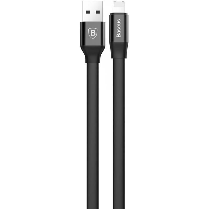 Кабель Baseus CALMBJ-B01 Nimble Cable USB to Lightning 2A 0,23 м Black