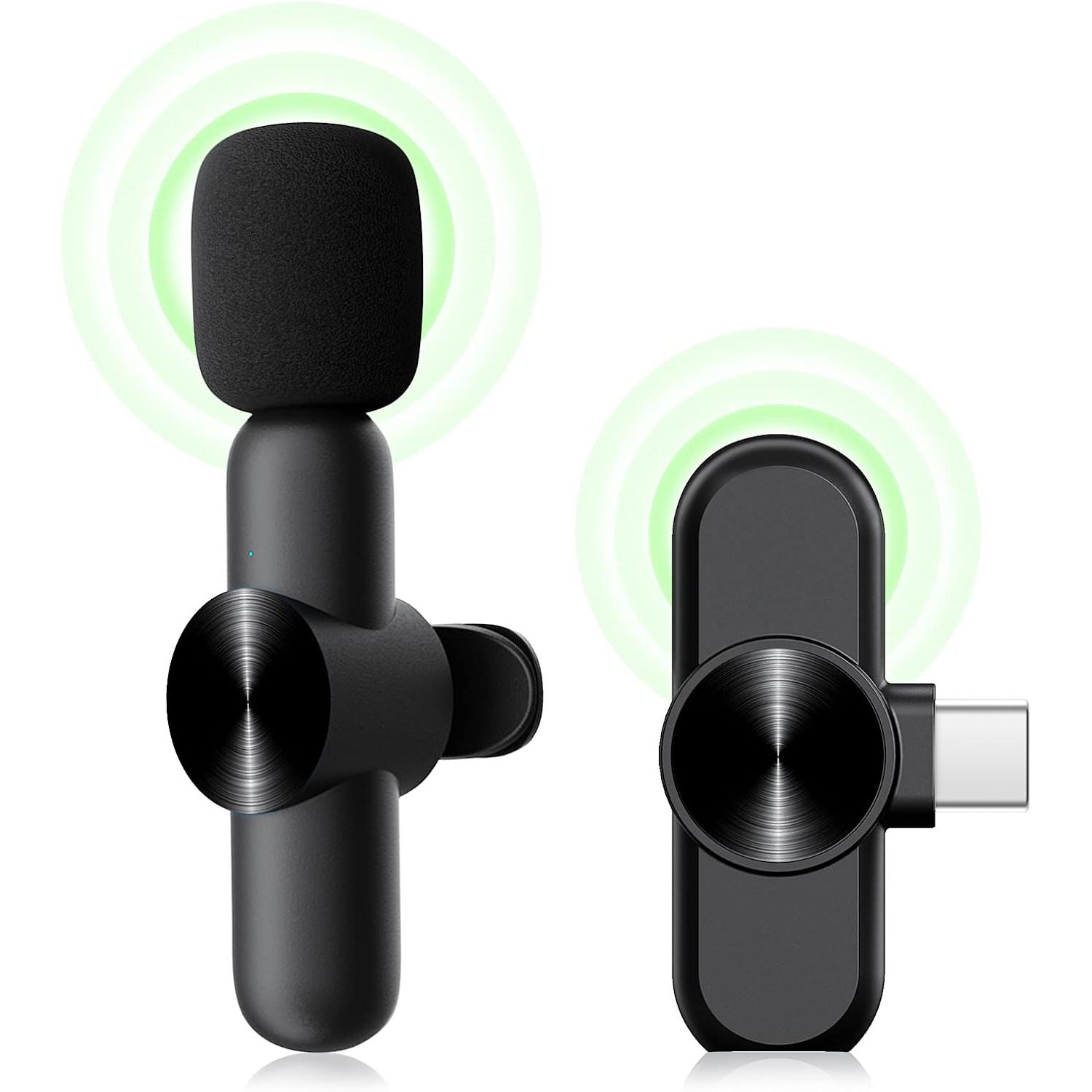 Микрофон беспроводной петличный Type-C Savetek P28 для смартфона/ноутбука/планшета 2,4 ГГц - фото 3